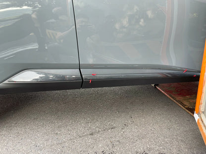 Carbon Fiber Style Door Body Side Molding for Nissan Rogue (2021-2023)