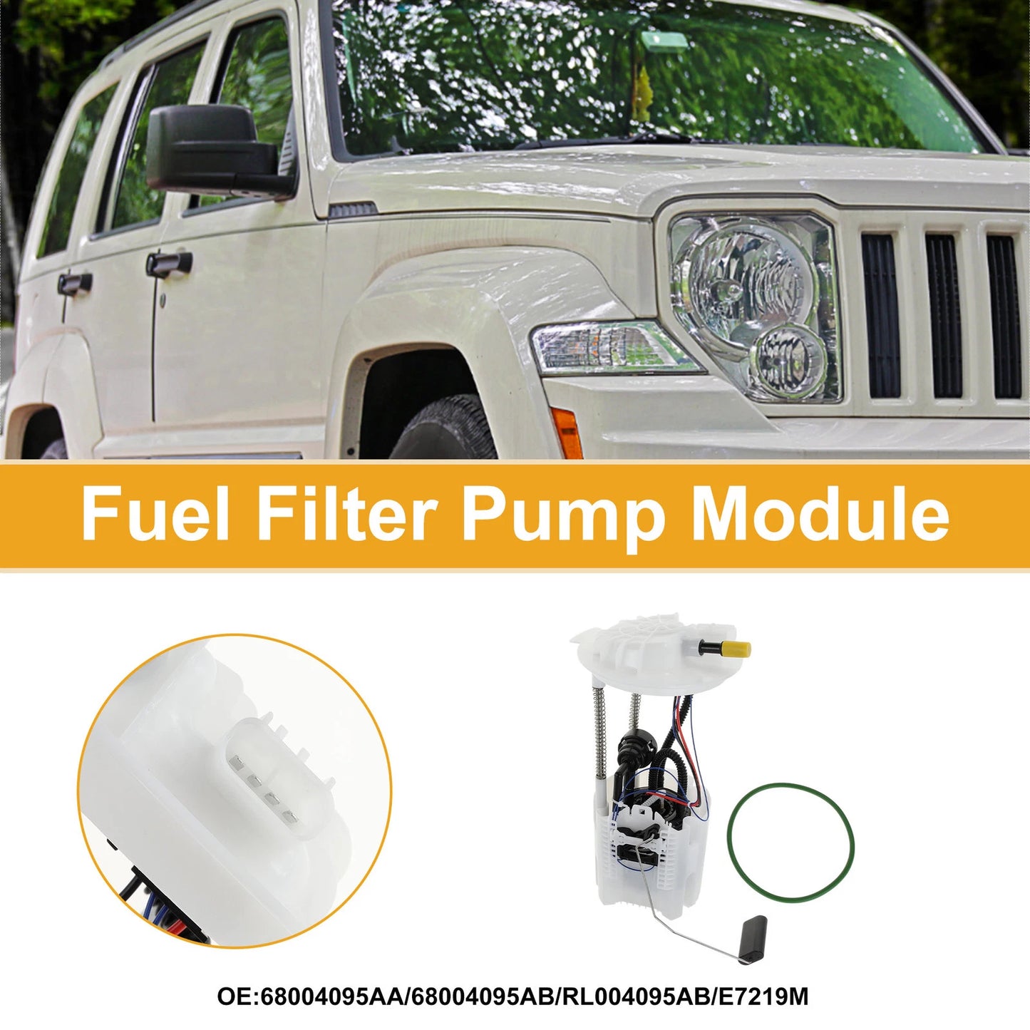 Fuel Pump Assembly for Dodge Nitro, Jeep Liberty (2007-2012)