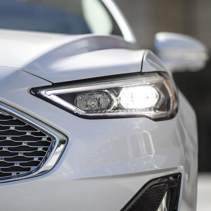 Left Side Front Headlight Lens Cover for Ford Fusion (2017-2018)
