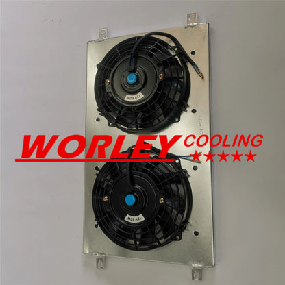 Radiator, Fan Shroud, Oil Cooler for Mazda RX-7 (79-85)