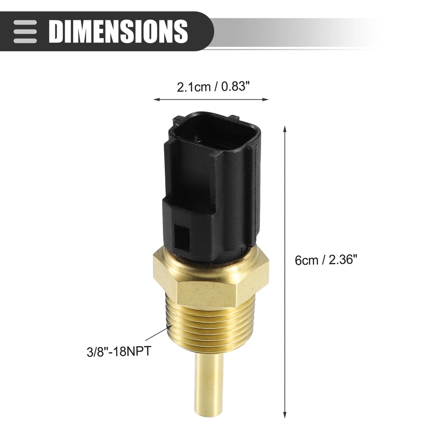 Engine Coolant Temperature Sensor for Chrysler Sebring (2003 - 2005)