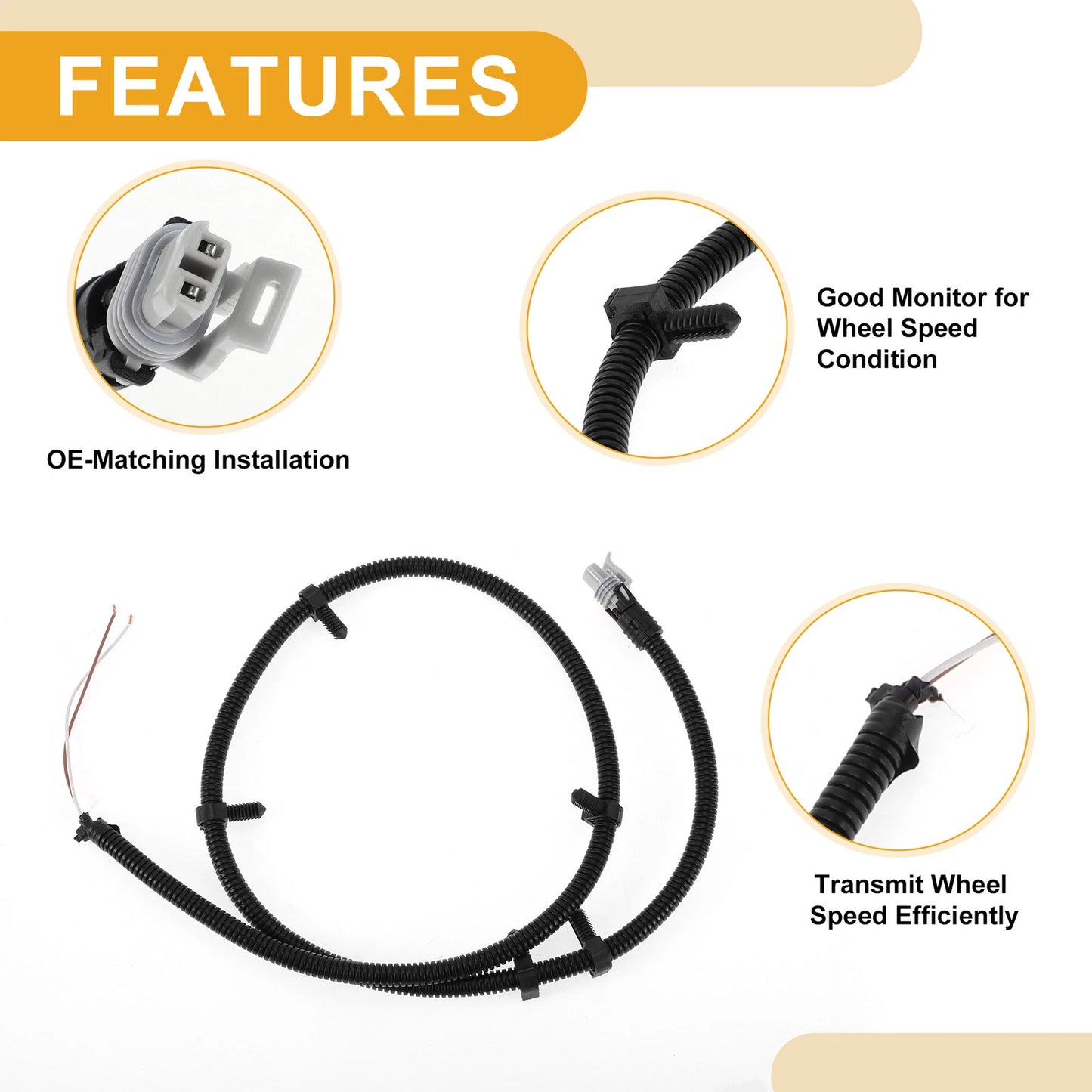 ABS Wheel Speed Sensor for Chevrolet Impala (2000-2006)