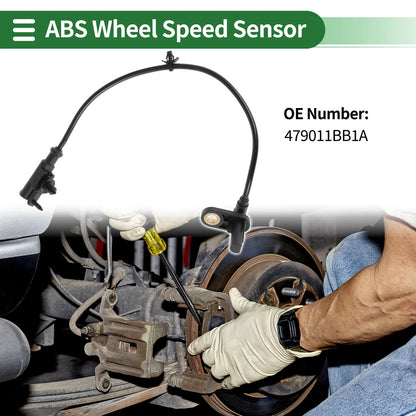 ABS Wheel Speed Sensor for Nissan Cube (2012-2014) Rear Left