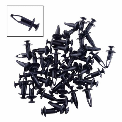 50 Pcs Bumper Retainer Clips for GM Ford
