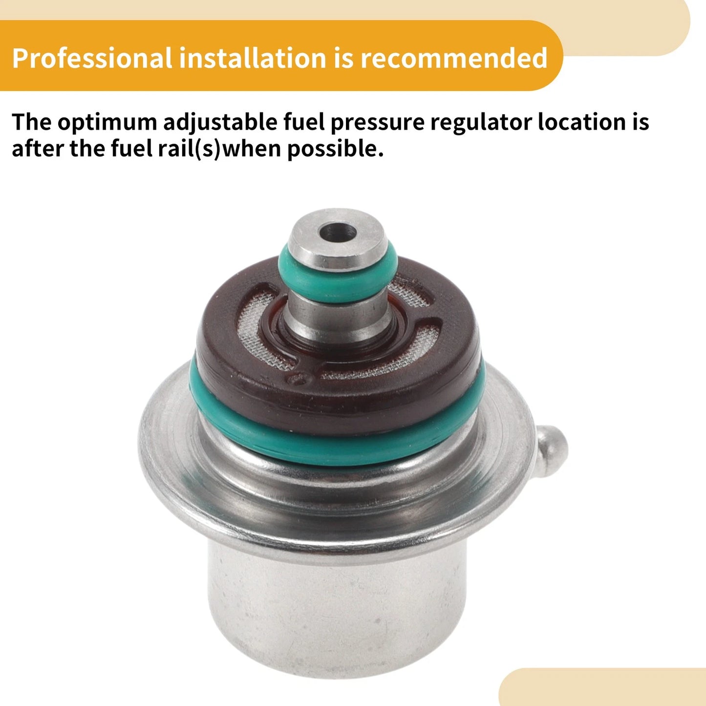 Fuel Pressure Regulator for BMW 323i 1997-2001 Metal 20-70 Psi