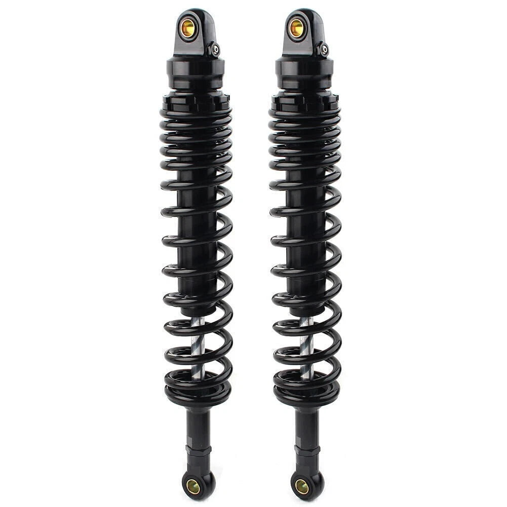 Adjustable 420MM Rear Suspension Air Damper for Yamaha Suzuki Honda ATV Black