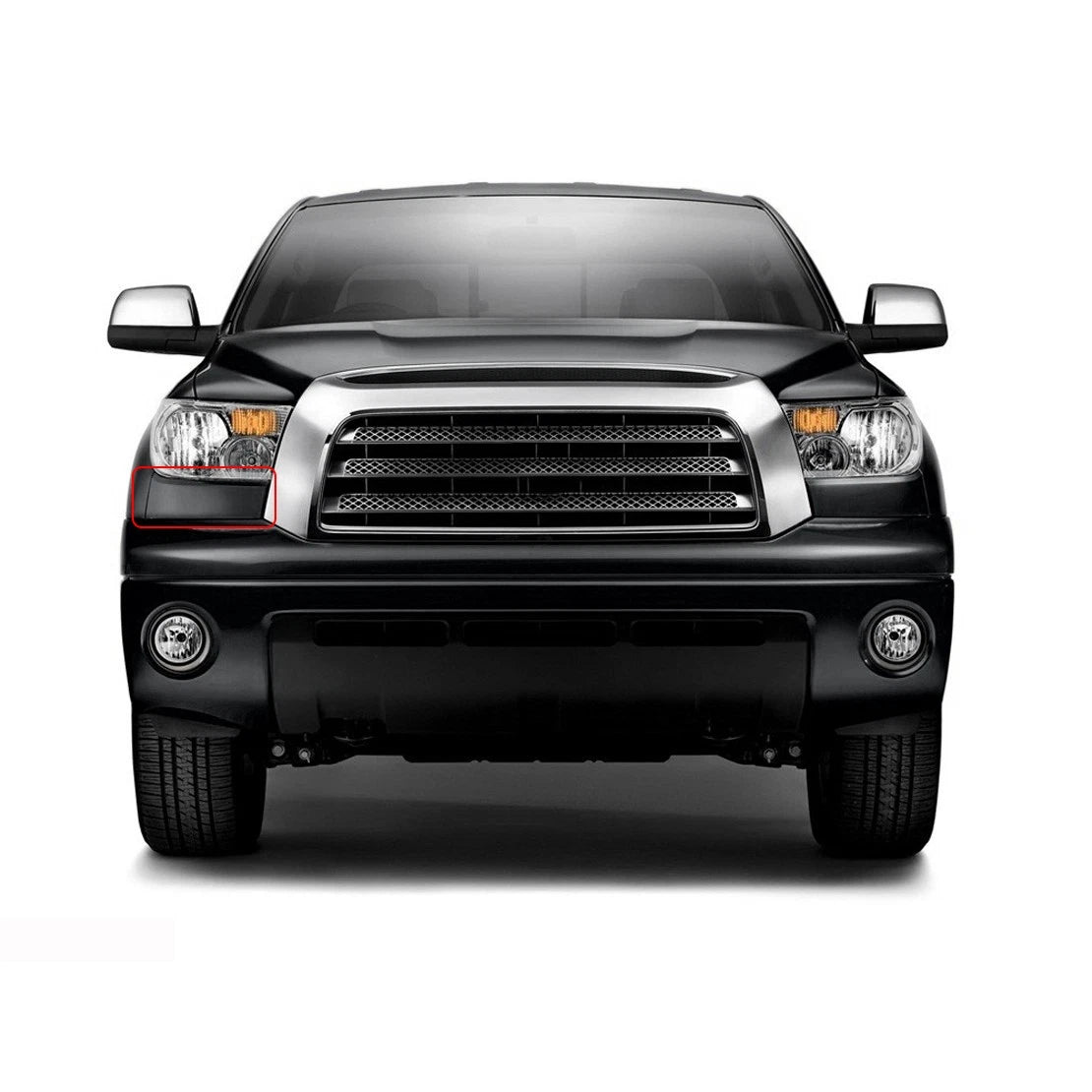 Right Fender Extension Bumper Headlight Filler for Toyota Tundra Sequoia (2007-2021)