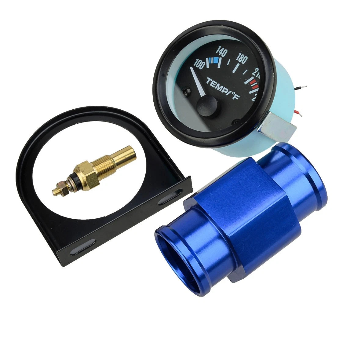 2" 52mm Pointer Fahrenheit Water Temp Gauge
