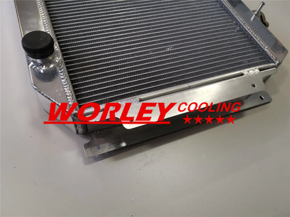 3 Core Radiator + Shroud + Fans for Holden Torana HQ HJ HX HZ HK Chevy V8 (1971-1980)