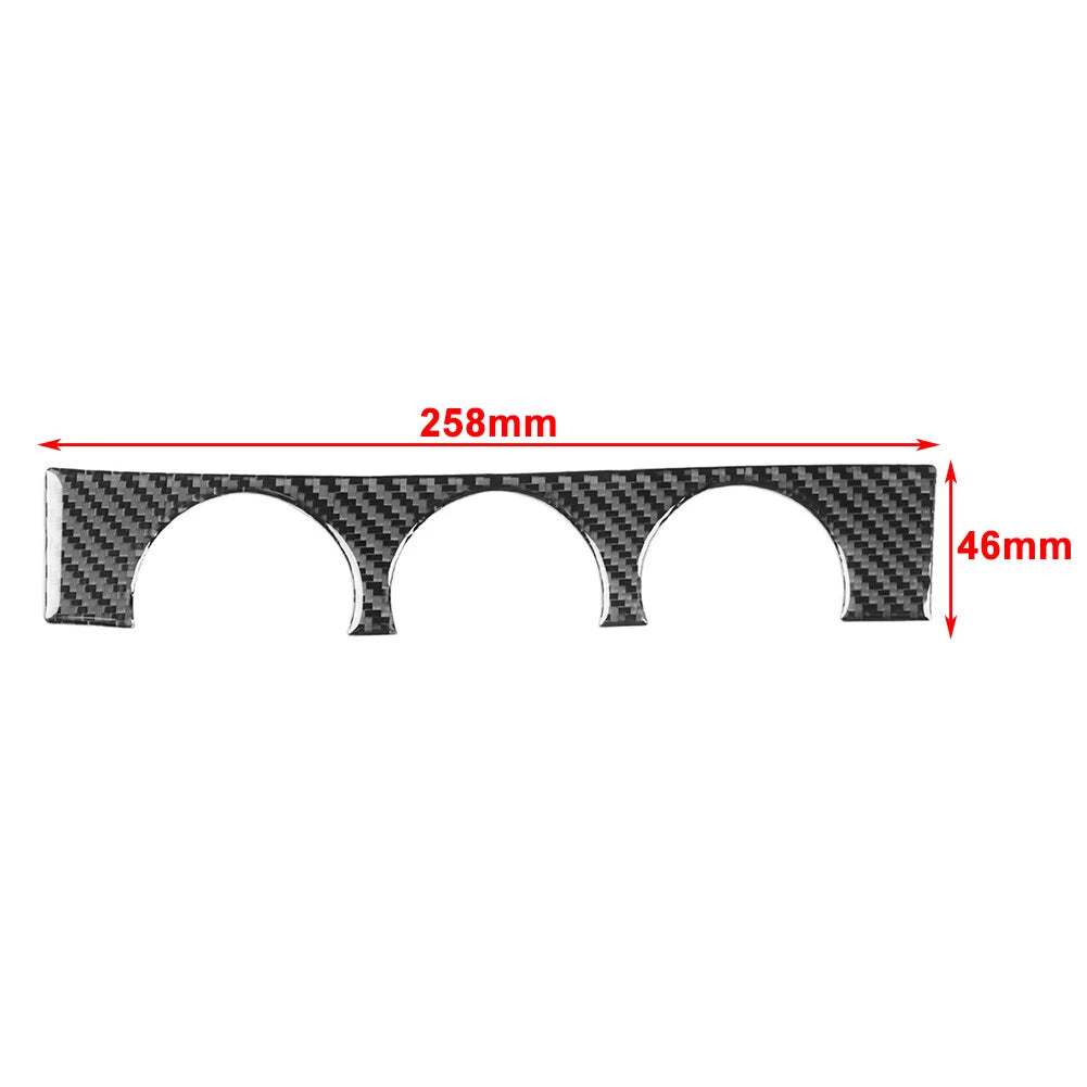 Black AC Climate Console Knob Upper Cover Trim for Jaguar F-Type (2013-2024)