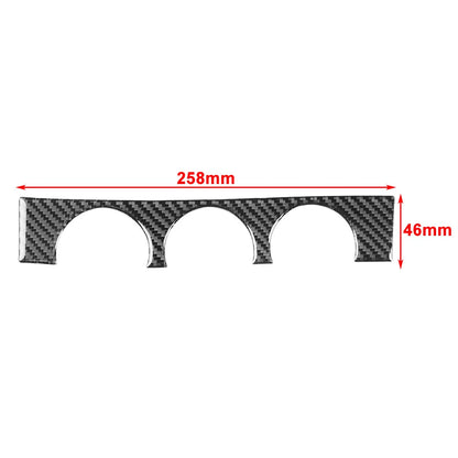 Black AC Climate Console Knob Upper Cover Trim for Jaguar F-Type (2013-2024)
