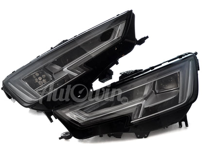 Full LED Headlight for Audi A4 (2015-2018) - Right & Left Pair, Genuine OEM