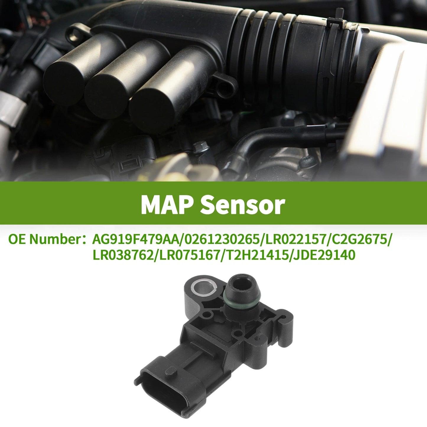 MAP Sensor for Volvo S60 1.6 T3 T4 (2011-2013)