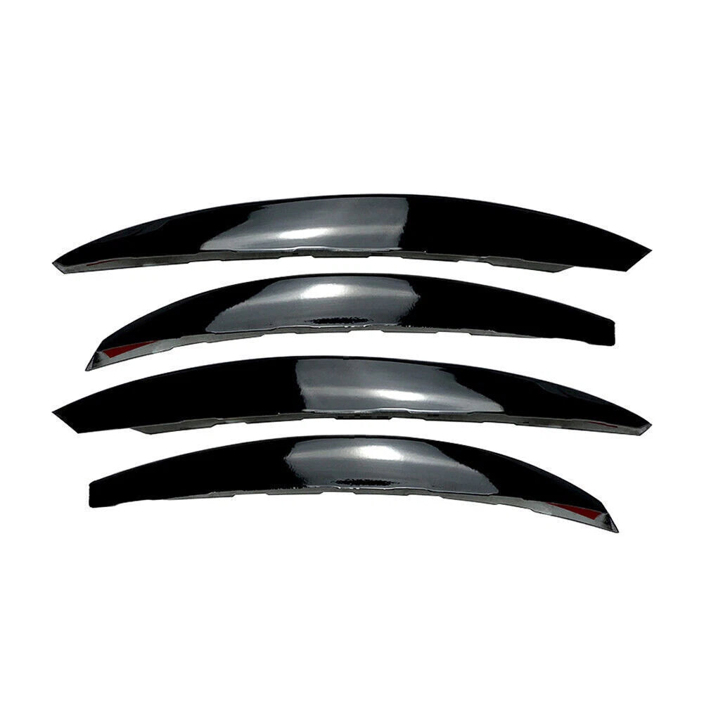 4 Pcs Front Bumper Splitter Spoiler Canards for Mercedes Benz C-Class (2022-2023)