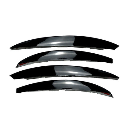 4 Pcs Front Bumper Splitter Spoiler Canards for Mercedes Benz C-Class (2022-2023)