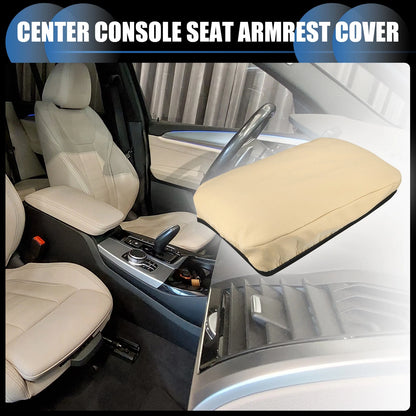 Armrest Protector Cover Pad for BMW X3 2011-2023 Neoprene Fabric Brown