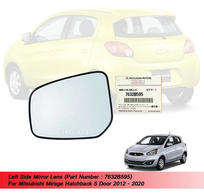 Mirror Lens for Mitsubishi Mirage 5Dr (2012-2022)