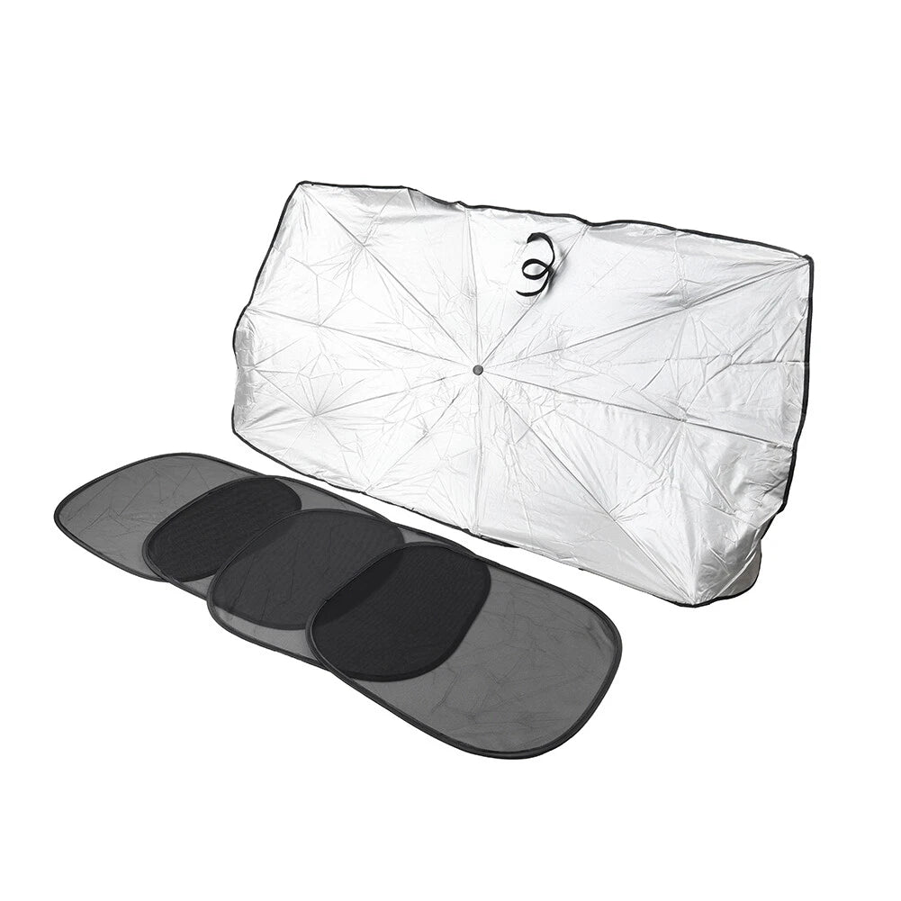 Foldable Windshield Sun Shade Umbrella for Car Front Window Cover Visor