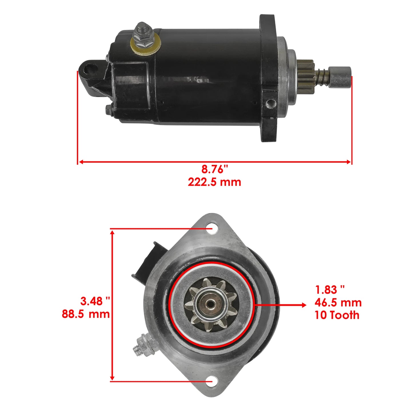 Starter for Yamaha Outboard 115-200HP (1984-2002)