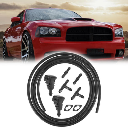 7pcs Windshield Wiper Fluid Squirter Nozzle Kit for Ram / Chrysler
