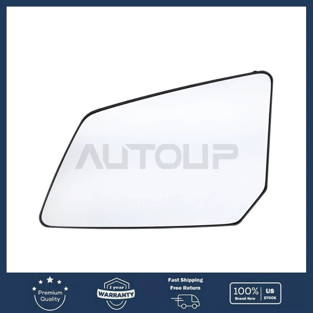 Driver Left Heated Mirror Glass for GMC Acadia Outlook Traverse (2007–2010)