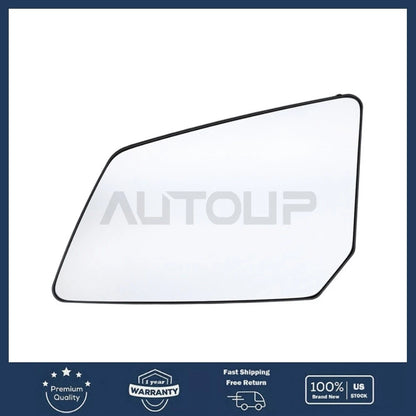 Driver Left Heated Mirror Glass for GMC Acadia Outlook Traverse (2007–2010)