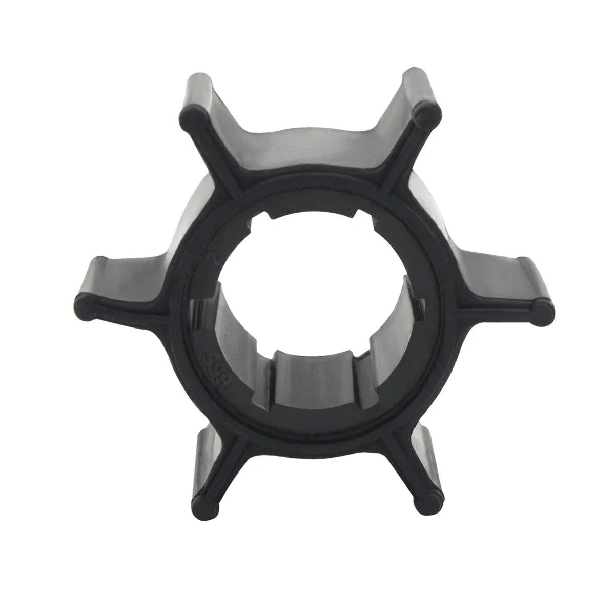 Water Pump Impeller With Key for Yamaha 2-Stroke 6-9HP Outboard