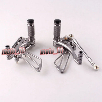 Adjustable CNC Rearset Footpegs for Suzuki GSX-R 1000 (2001-2023)