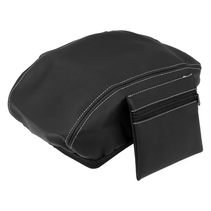 Center Console Lid Armrest Cover for Jeep Wrangler (2011-2017) Black