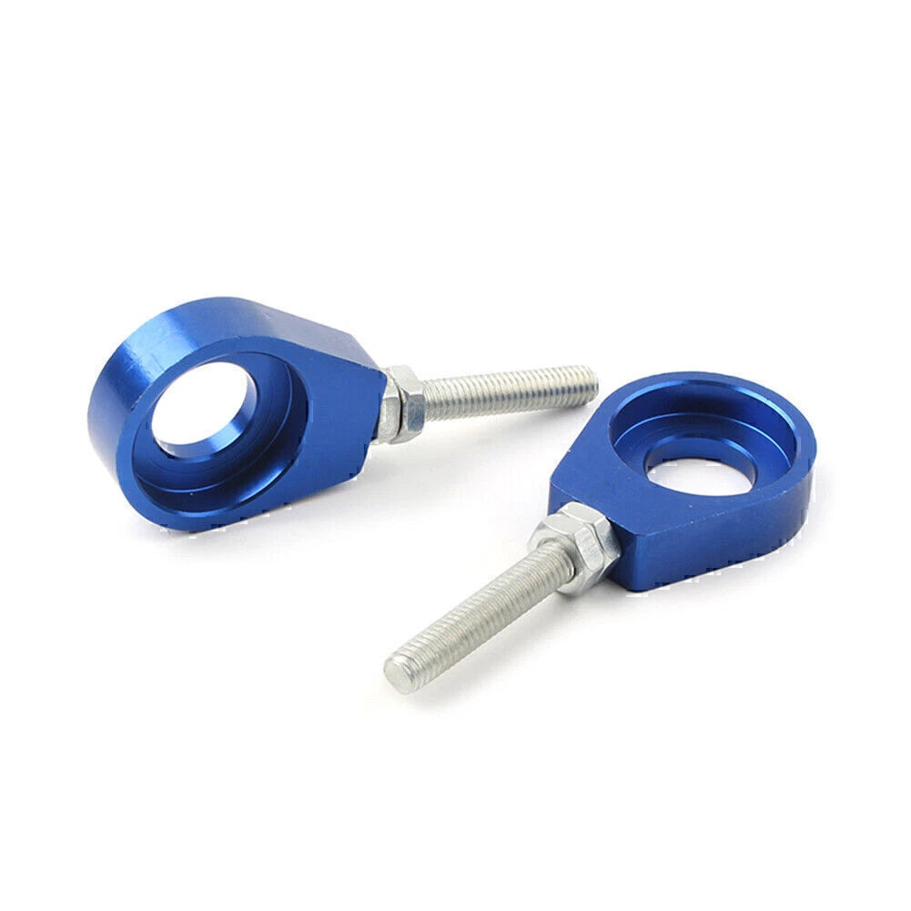 15mm Chain Adjuster Tensioner Blocks for Dirt Bike Quad ATV CRF50 SSR Blue
