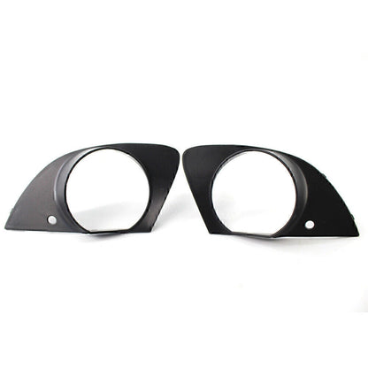 Black Fog Light Lamp Covers for BMW E65 E66 750i 760Li (2006-2008)