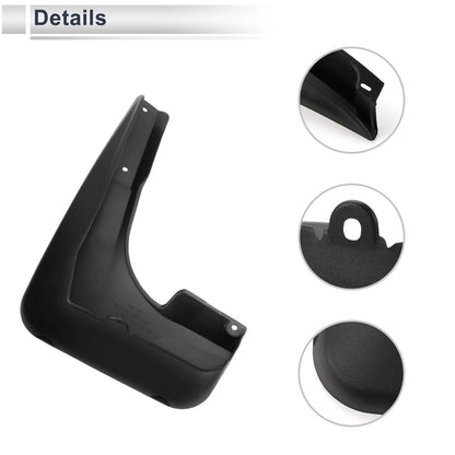 Mud Flaps Splash Guards 1 Set for BMW 1 Series 120i E87 (2007-2011)