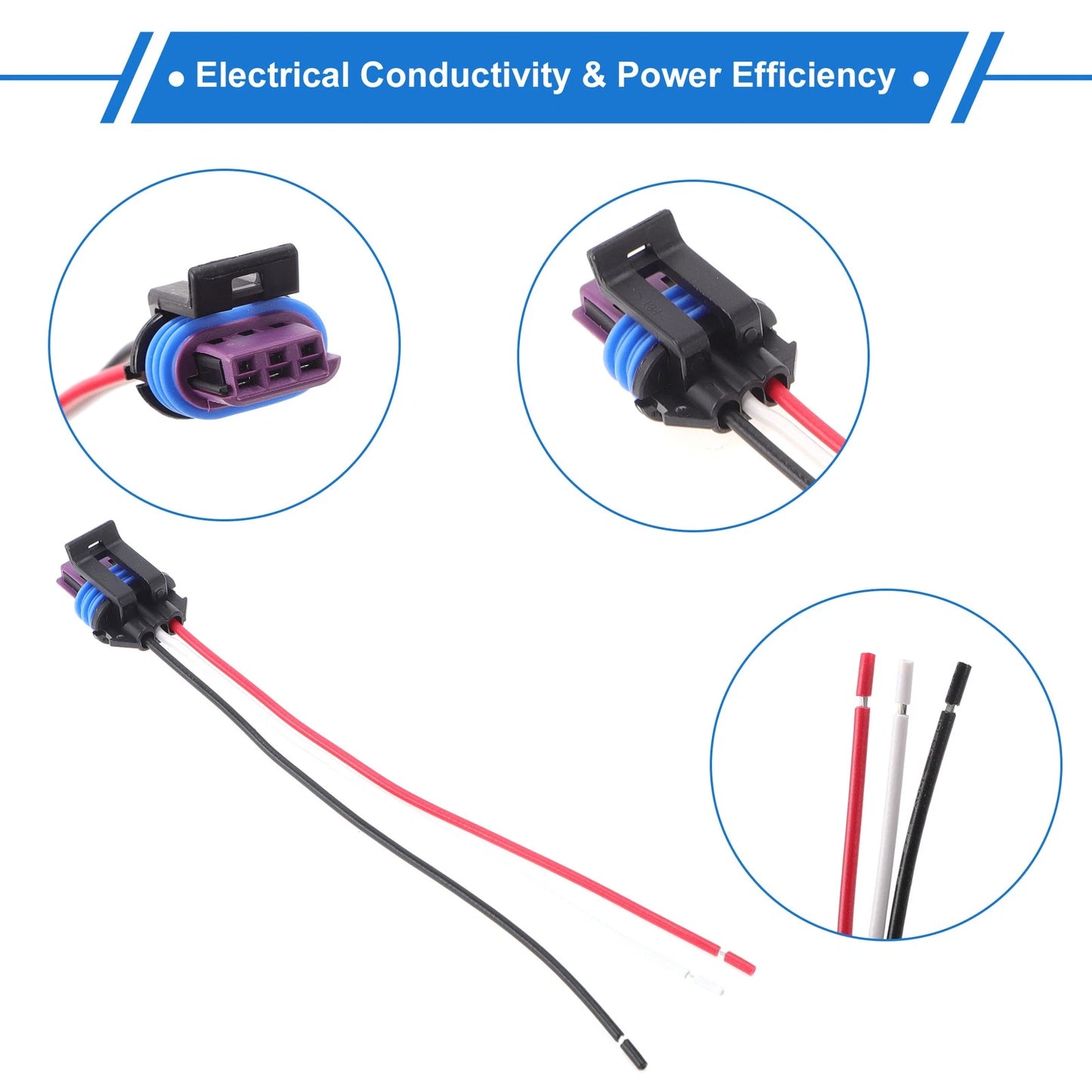 3 Pin Sensor Wiring Harnesses for Chevrolet Malibu (2008-2012)