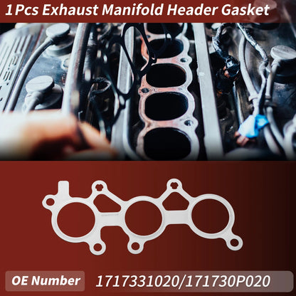 1 Pc Exhaust Manifold Header Gasket for Toyota Avalon (2005–2018)