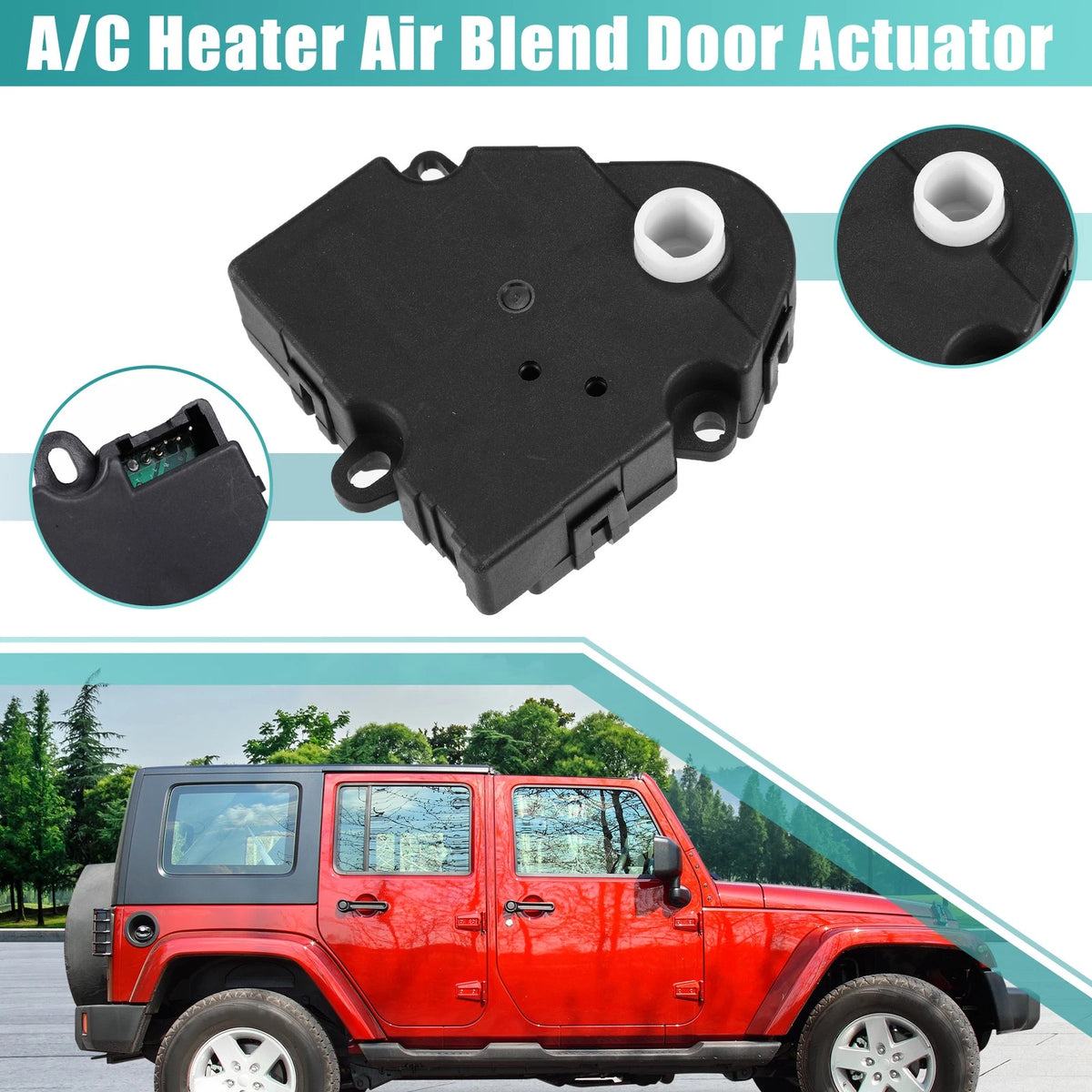 A/C Heater Air Blend Door Actuator for Jeep Cherokee (1998-2001)