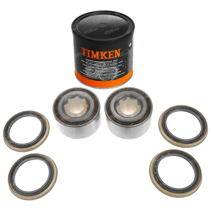 Front Wheel Bearing Kits + Grease for Nissan Infiniti Q45 (1993-1997)