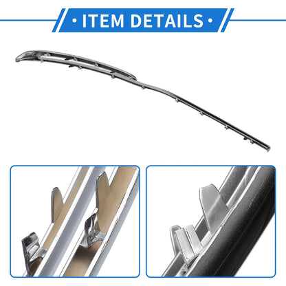 Front Left Bumper Grille Trim for Mercedes-Benz W222 (2018-2020)