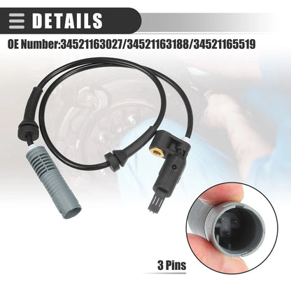 ABS Sensor 2 x for BMW 318i (1992-1998)
