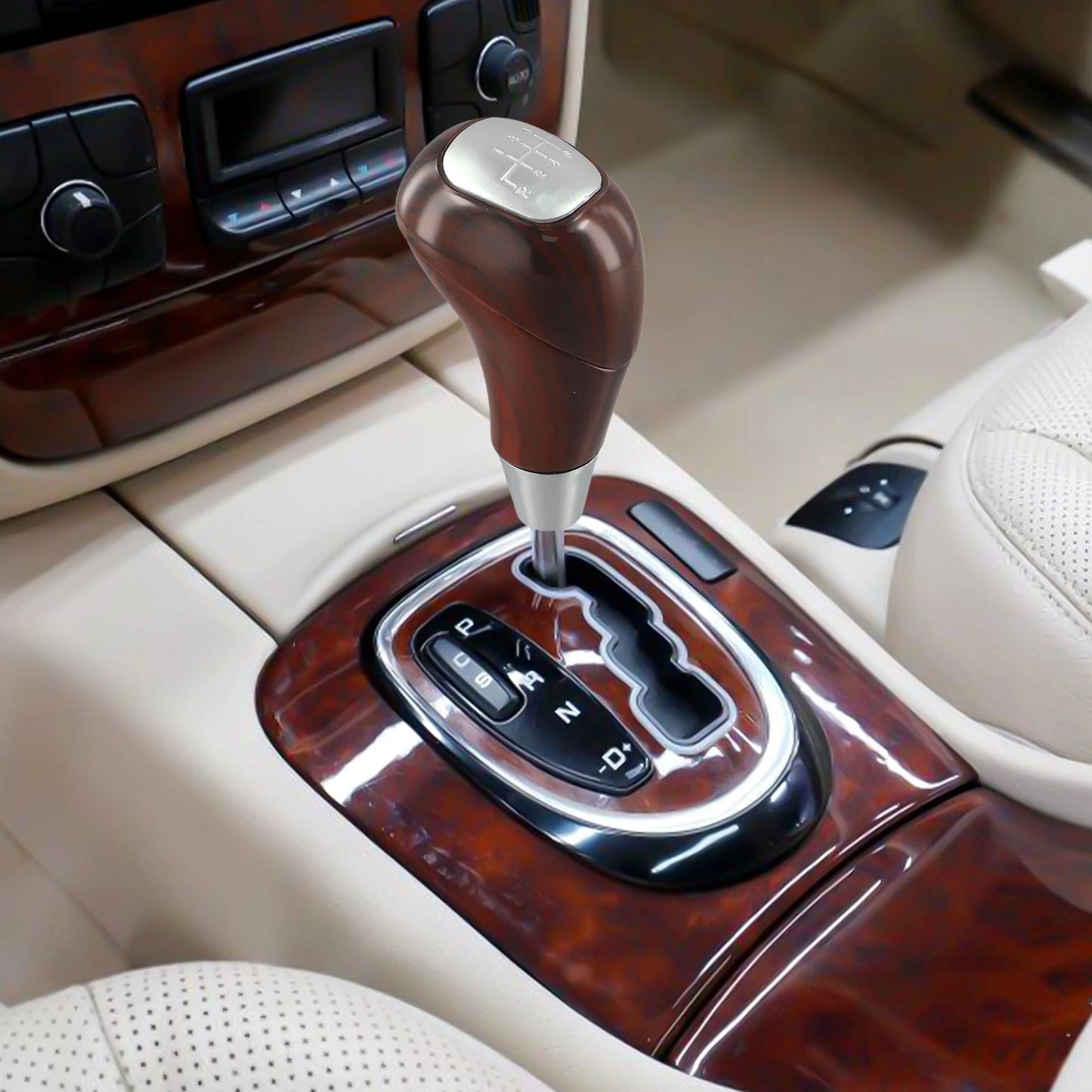 Walnut Wood Gear Shift Knob for Mercedes