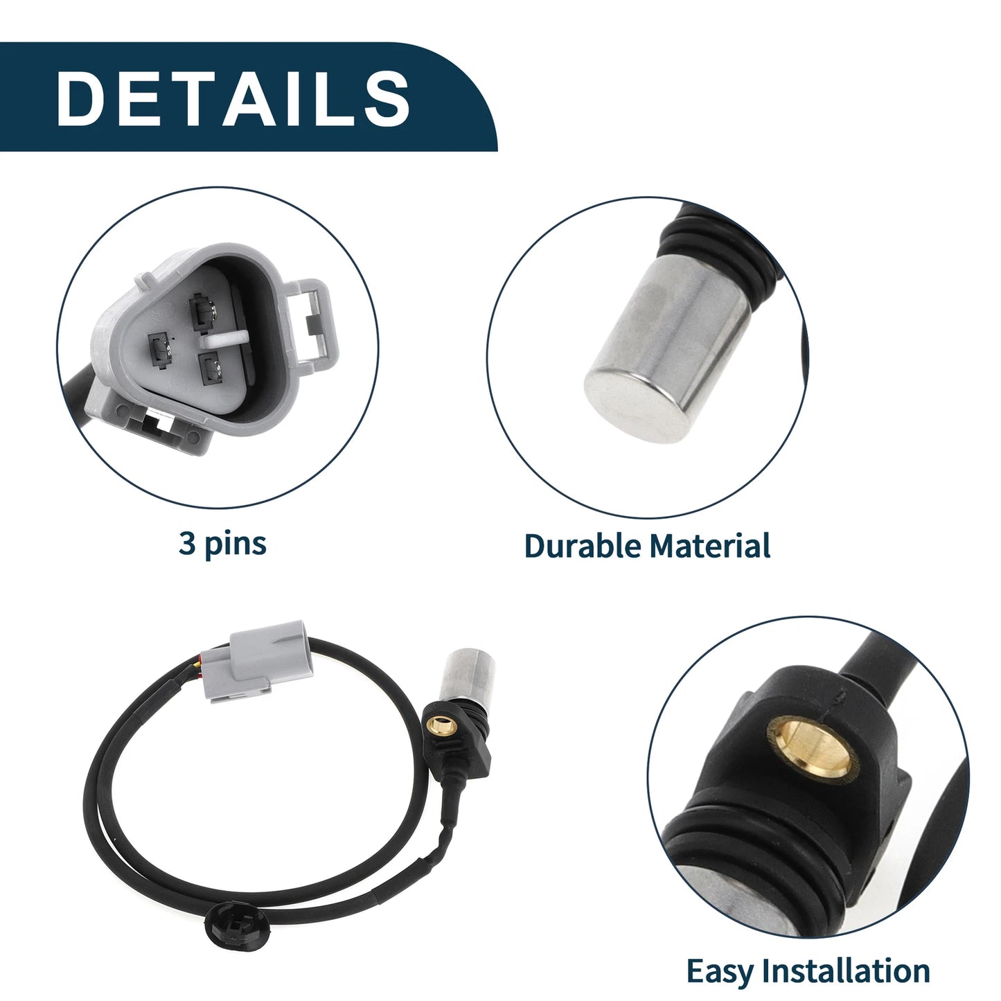 Crankshaft Position Sensor for Toyota Hilux 2.5 3.0 Diesel (2005-2013)