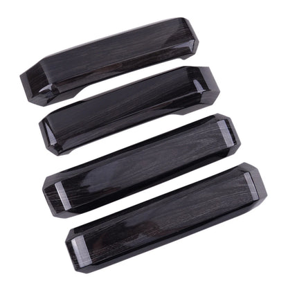 Black Wood Interior Door Handle Cover Trim for Ford F150 (2015-2019)