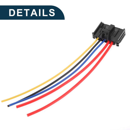 Blower Motor Resistor Cable Connector for Peugeot Bipper (2008-2018)