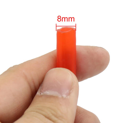 18M Silicone Fuel Petrol Oil Pipe Tube Hose Line 5mm Red for Motorcycle
