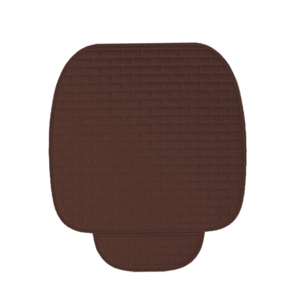 Universal Car Front Seat Mat Pad Cushion Cover for All Vehicles - Anti-Slip