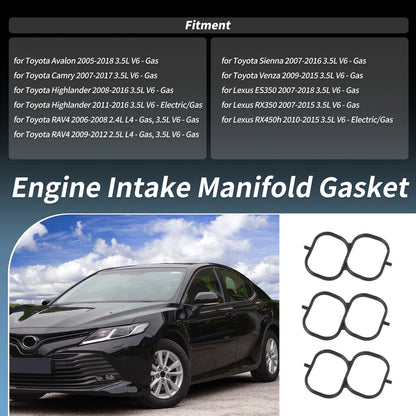 Upper Intake Plenum Gasket for Toyota Camry 2007-2017 3.5L V6