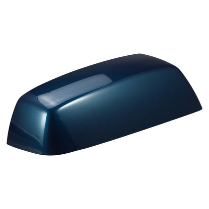 Pair Blue Top Side Mirror Covers for Chevy Silverado 1500 2500 3500 (2014-2019)