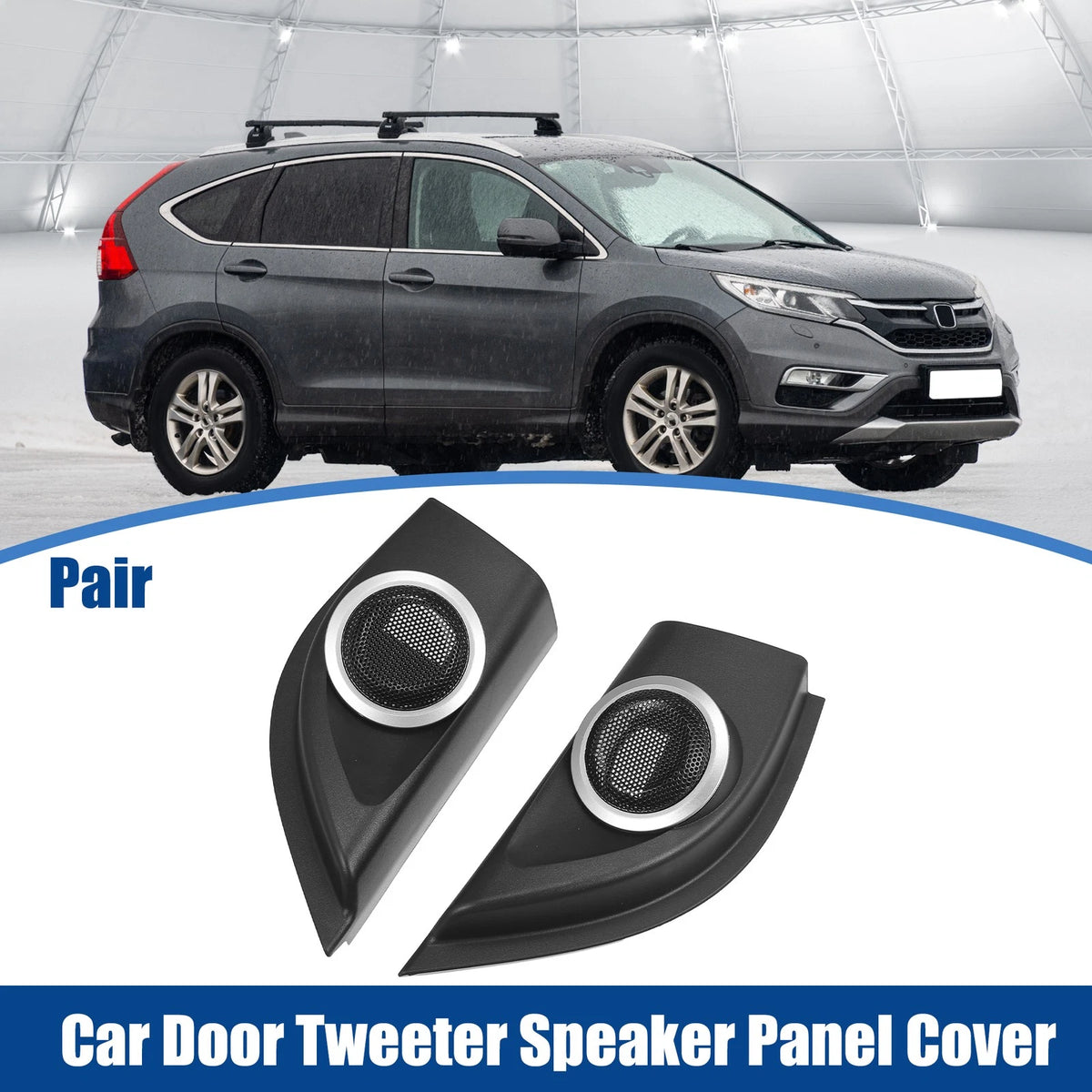 Car Door Tweeter Speaker Panel Cover Trim for Honda City (2014-2019)