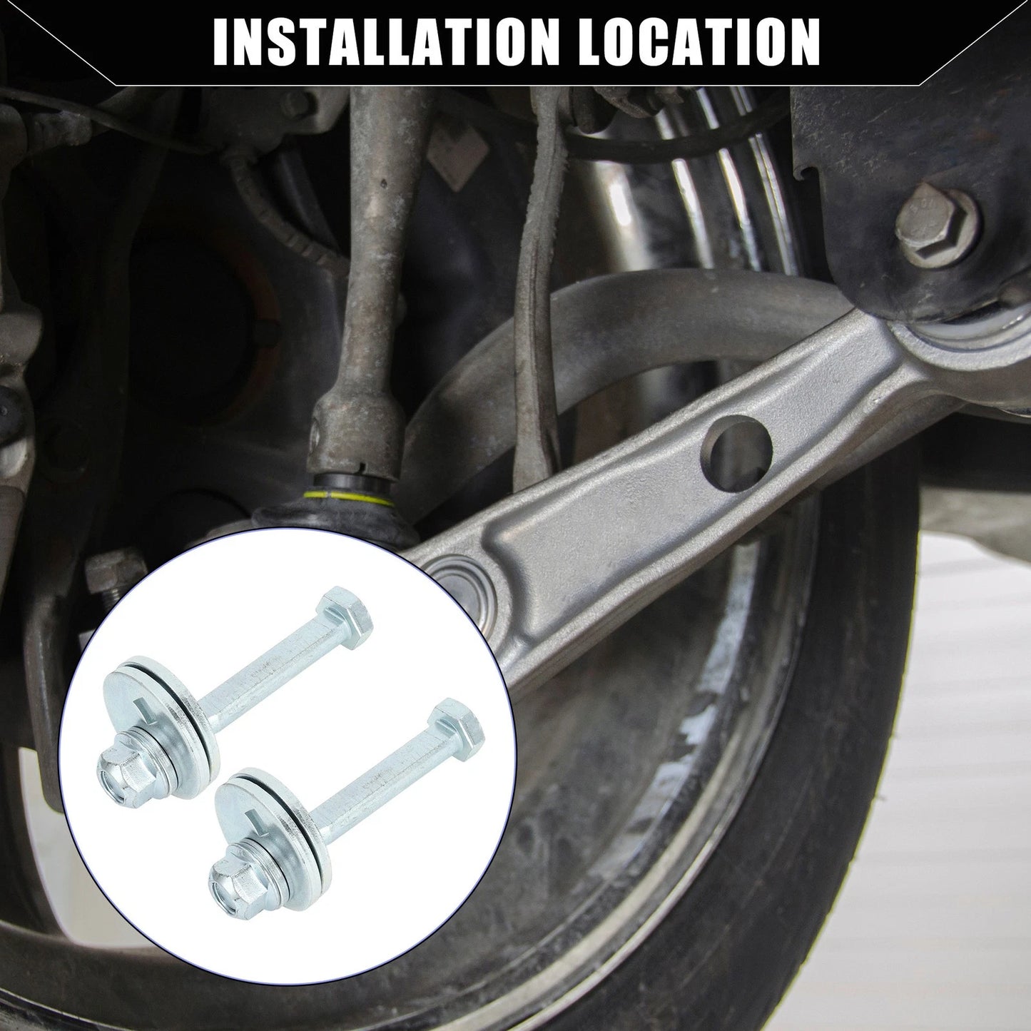 Camber Caster Alignment Kit 2 x Set for Ford Explorer (1995-2001)