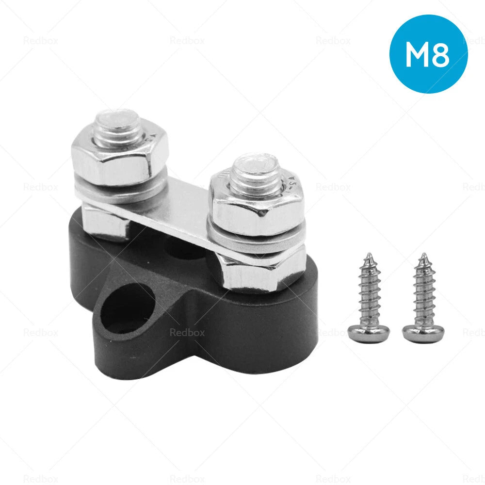 M6 Negative & M8 Positive Bus Bar Power Terminal Blocks for Power Distribution
