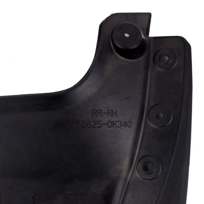 Splash Guard Mud Flap Rubber Set 4 Front Rear Fits Toyota Fortuner SUV 2017-19